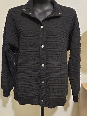 Doe & Rae Quilted Snap Jacket NWT